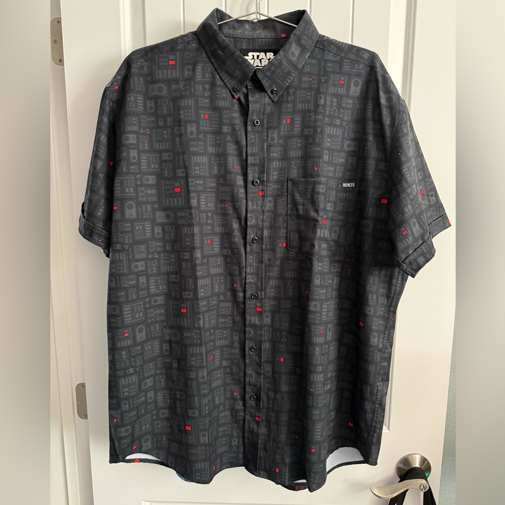 RSVLTS x Star Wars Vader short sleeve shirt